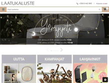 Tablet Screenshot of laatukaluste.com